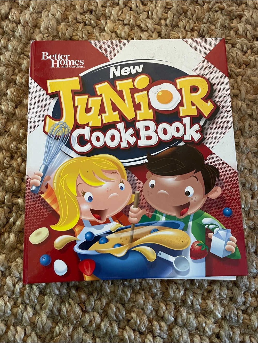 Better Homes And Gardens Junior CookBook - Red, Yellow, Blue